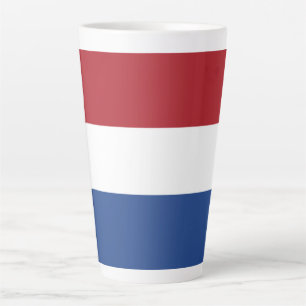 Nederlandse vlag latte mok