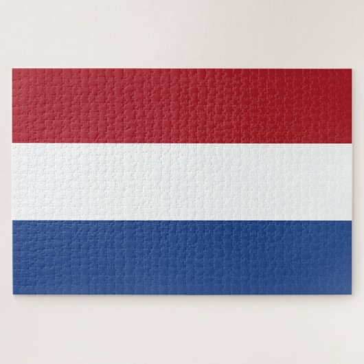 Nederlandse vlag legpuzzel (Horizontaal)
