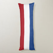 Nederlandse vlag lichaamskussen (Achterkant (Verticaal))