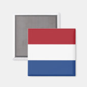 Nederlandse vlag magneet (Voorkant / Achterkant)