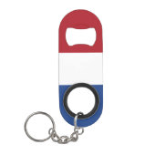 Nederlandse vlag mini flessenopener (Voorkant)