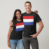 Nederlandse vlag. Nederland. Nederland. T-shirt (Unisex)