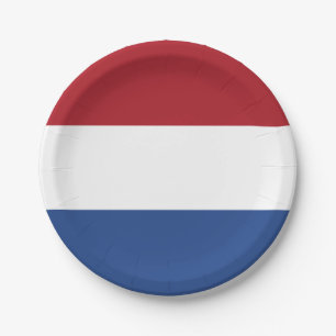 Nederlandse vlag papieren bordje