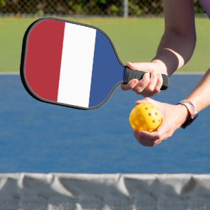 Nederlandse vlag pickleball paddle