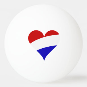 Nederlandse vlag pingpongballen
