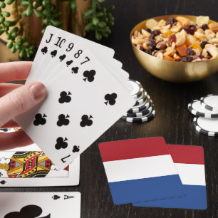 Nederlandse vlag pokerkaarten