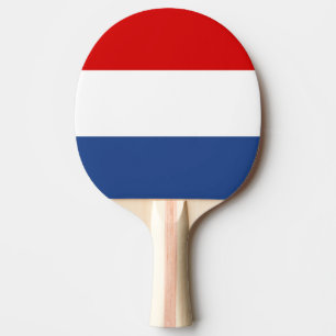 Nederlandse vlag pong paddle voor tabletennis tafeltennisbatje