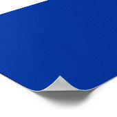 Nederlandse vlag poster (Hoek)