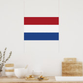Nederlandse vlag poster (Keuken)