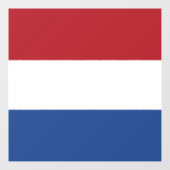 Nederlandse vlag raamsticker (Vel)