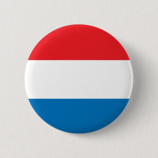 Nederlandse vlag ronde button 5,7 cm