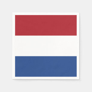 Nederlandse vlag servet