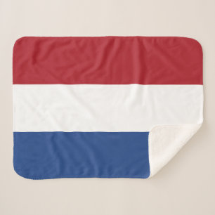 Nederlandse vlag sherpa deken