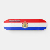 Nederlandse vlag skateboard (Horizontaal)