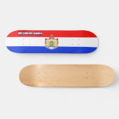 Nederlandse vlag skateboard (Horizontaal)