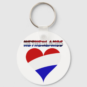 Nederlandse vlag sleutelhanger