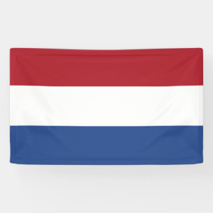 Nederlandse vlag spandoek