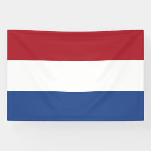 Nederlandse vlag spandoek