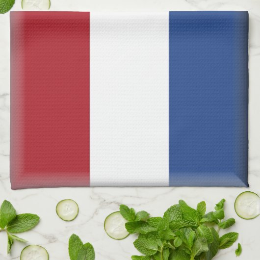 Nederlandse vlag theedoek (Gevouwen)