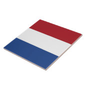 Nederlandse vlag Tile Tegeltje (Zijkant)