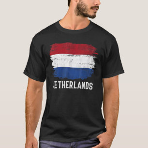  - nederlandse vlag voor het Nederlands T-shirt