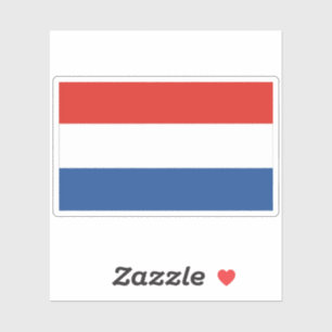 Nederlandse vlaggen sticker
