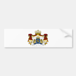 Nederlandse wapenschild bumpersticker