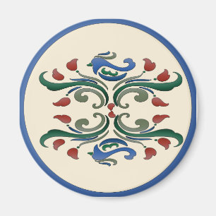 Nederlandse warmtekaartvogels magneet