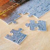 Nederlandse Windmills Cloudy Sunset Rotterdam Holl Legpuzzel (Zijkant)