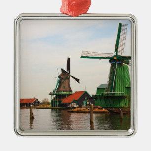 Nederlandse Windmills, Zaanse Schans, Metalen Ornament