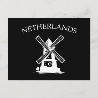 Nederlandse windmolen briefkaart