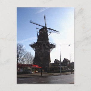 Nederlandse windmolen briefkaart