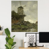 Nederlandse windmolen, Jacob Maris Poster (Thuiskantoor)