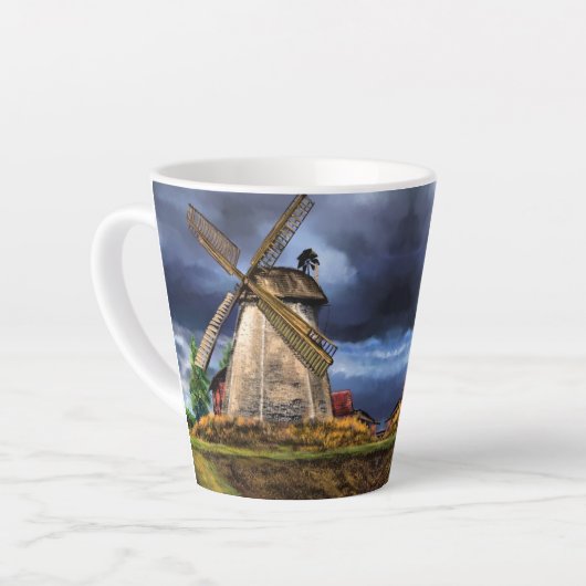Nederlandse windmolen Latte Mok (Linkerhoek)