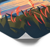 Nederlandse Windmolen Nederland Poster (Hoek)