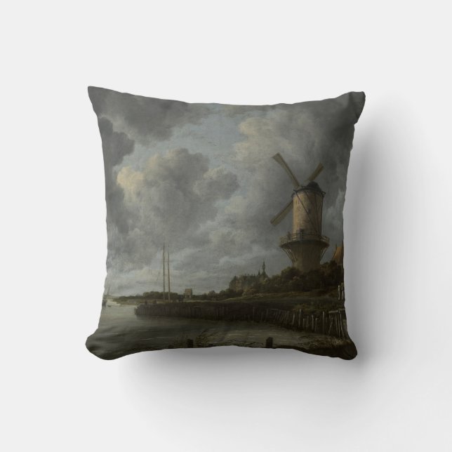 Nederlandse windmolen Wijk bij Duustede, Ruisdael Kussen (Voorkant)