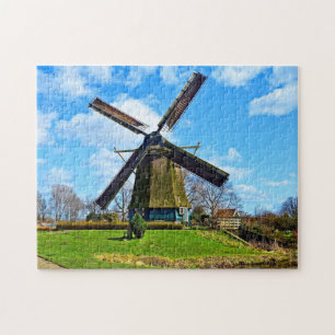 Nederlandse Windmolen Windmolen Historisch Windmol Legpuzzel