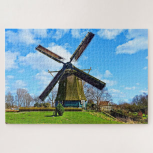 Nederlandse Windmolen Windmolen Historisch Windmol Legpuzzel
