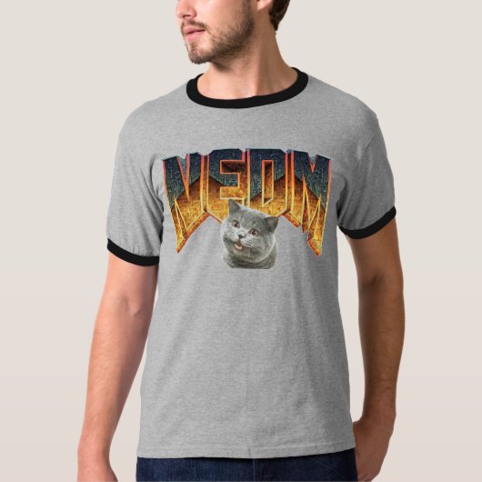 NEDM Ringer T-shirt (Voorkant)