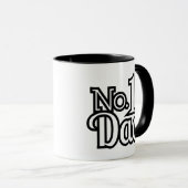 Nee.1 Pap Coffee Mok (Voorkant rechts)