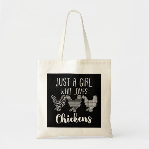 Nee 2/2, Gewoon Een Meisje Dat Van Kippen Houdt, G Tote Bag