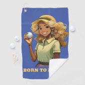 Née à Birdie Serviette de golf pour femmes (En situation)