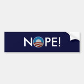 Nee. Bumpersticker (Voorkant)