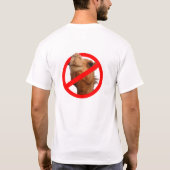 Nee_camel_zwart T-shirt (Achterkant)
