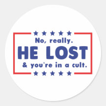 Nee echt. Hij verloor en je zit in een sekte