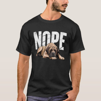 Nee Engelse Mastiff Grappige Lui Huisdiereneigenaa T-shirt