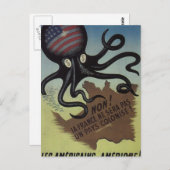 Nee! Frankrijk zal geen poster worden_Propaganda Briefkaart (Voorkant / Achterkant)