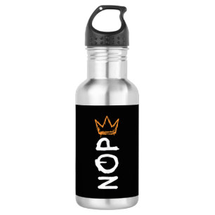 Nee Geen Koningen Amerika Democratie Anti-Trump I Waterfles