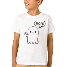 Nee Geest | Grappig Minimaal Kinder T-Shirt