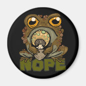 Nee. Grumpy Toad Magneet (Voorkant)